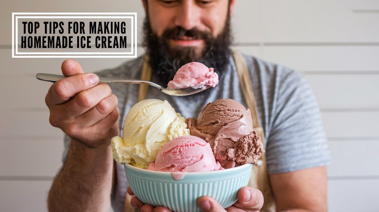 Top Tips for Making Homemade Ice Cream