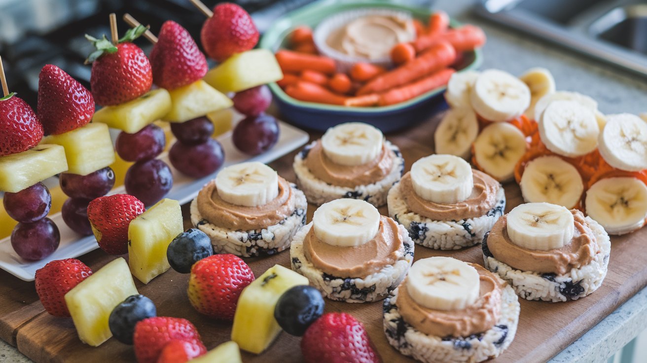 Quick Snacks for Kids That Are Healthy and Fun